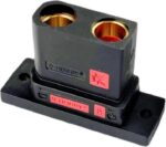 Βύσμα QS Τροφοδοσίας DC 120Α Θηλυκό 2 Pin Κολλητό για Panel QS Electronic QS8P-U-F - Image 3