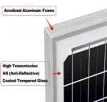 Μονοκρυσταλλικό Φωτοβολταϊκό Panel 12V 50W 62x45x2.5cm Epever M-50W - Image 2