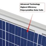 Πολυκρυσταλλικό Φωτοβολταϊκό Panel 12V 130W 112x67x2.8cm με Βύσματα MC4 Epever P-130W - Image 3