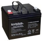 Invictus Μπαταρία Μολύβδου 12V 33Ah Βαθιάς Εκφόρτισης 195x130x165mm Σπείρωμα M5 FL12-33