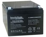 Invictus Μπαταρία Μολύβδου 12V 28Ah Βαθιάς Εκφόρτισης 175x166x125mm Σπείρωμα M5 FL12-28