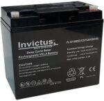 Invictus Μπαταρία Μολύβδου 12V 15Ah Βαθιάς Εκφόρτισης 181.5x77x167mm Σπείρωμα M5 FL12-15