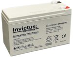 Invictus Μπαταρία Μολύβδου 12V 7Ah 151x65x94mm Ακροδέκτες F2 6.35mm FL12-7