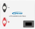 Epever Μπαταρία Λιθίου LiFePO4 12V 50Ah 640WH 339x185x218mm EP-LFP1250 - Image 3