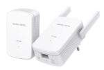 Mercusys MP510 KIT v1 Powerline Διπλό για Ασύρματη Σύνδεση Wi‑Fi 4 και 2 Θύρες Gigabit Ethernet