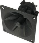 Μεγάφωνο Tweeter 8.5x8.5cm 150W 8Ω 94dB Μαύρο PTW-102