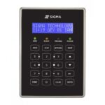 Sigma ORPHEUS RFID/B Πληκτρολόγιο Αφής Συναγερμού με Οθόνη LCD, Αναγνώστη RFID και Φωτιζόμενα Πλήκτρα Μαύρο