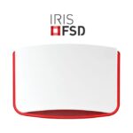Sigma IRIS FSD/R Σειρήνα Συναγερμού Εξωτερικού Χώρου 122dB με Flash Κόκκινου Χρώματος