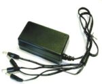 Τροφοδοτικό Γραφείου Switching 12VDC 5A με Βύσμα 5.5x2.1mm & Διακλαδωτή Καλωδίου Τροφοδοσίας 1:4 EOS PS-1205C4