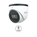 TVT TD-9524S4 IP Κάμερα Dome 2MP με Φακό 2.8mm, IR 30m, PoE, Μικρόφωνο, Εξωτερικού Χώρου IP67
