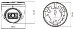 TVT TD-9524S4 IP Κάμερα Dome 2MP με Φακό 2.8mm, IR 30m, PoE, Μικρόφωνο, Εξωτερικού Χώρου IP67 - Image 2