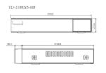 TVT TD-2108NS-HP-H 4K Καταγραφικό DVR 8 Καναλιών 5MP (έως 8MP) +8 IP & Audio In - Image 3