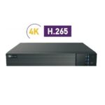 TVT TD-3116H2-16P-B2-B Καταγραφικό NVR 16 IP Καναλιών έως 8MP με PoE 80Mbps & Audio In