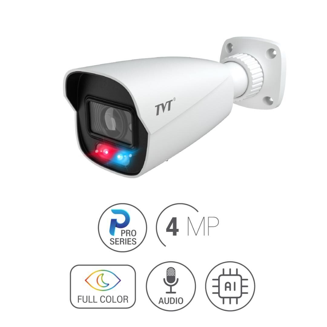166826510-o1.jpg TVT TD-9442C2-PA AZ IP Κάμερα Bullet 4MP Motorized Varifocal, Έγχρωμη 24/7, IR 40m & LED Εκφοβισμού, PoE, Μικρόφωνο & Ηχείο, Εξωτερικού Χώρου IP66 - Image 1