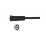 Nova Μαγνητική Επαφή Χωνευτή Στρογγυλή Φ7x40mm Μαύρη MV-1121SDR 10τμχ