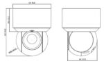 TVT TD-8343IE3N IP Κάμερα Dome PTZ 4MP με 4x Optical Zoom, Έγχρωμη 24/7, IR 50m & LED Εκφοβισμού,  PoE, Μικρόφωνο & Ηχείο, IP66 & IK10 - Image 2