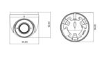 TVT TD-7584AE1 Αναλογική Κάμερα Dome 8MP 4K με Φακό 2.8mm, IR 30m, Εξωτερικού Χώρου IP67 - Image 2