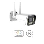 EOS BS-203W/4G 4G & LAN Κάμερα Εξωτερικού Χώρου 2MP Έγχρωμη 24/7 Bullet IP66 με Μικρόφωνο & Ηχείο Φακός 3.6mm
