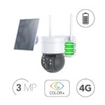 EOS SPD-300SOL/4G 4G IP Κάμερα 3MP Εξωτερικού Χώρου IP65 με Κίνηση, Μπαταρίας με Ανιχνευτή PIR, Ηλιακό Panel & Αμφίδρομο Ήχο, Φακός 3.6mm