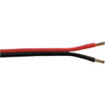 Καλώδιο Ηχείων 2x1mm Χαλκός Κόκκινο-Μαύρο Tele SP-100R 1m