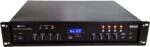 React PA-90 Ραδιοενισχυτής Ήχου Mono 90W RMS 4-16Ω 70V/100V FM/USB/2xMIC/3xAUX/Bluetooth Μαύρος