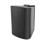 SPS-500B Ζεύγος Ηχείων Πλαστικά 2 Δρόμων 5" 55W 8Ω με Βάση Τοίχου Μαύρα