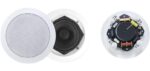 React CSP-525 Ηχείο Οροφής Hi-Fi 2 Δρόμων 5" για Οπή Φ165mm 60W 8Ω Λευκό