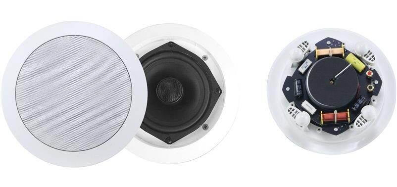 453451-o1-1.jpg React CSP-525 Ηχείο Οροφής Hi-Fi 2 Δρόμων 5" για Οπή Φ165mm 60W 8Ω Λευκό - Image 1