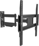 Βάση Τοίχου Brateck για TV έως 55" 50kg Max με Βραχίονα Μαύρη LPA36-443