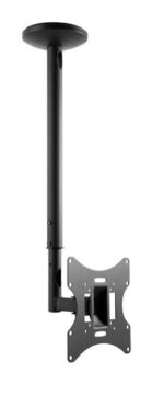 Βάση Οροφής Brateck για TV έως 42" 30kg Max με Βραχίονα Μαύρη LCD-504A