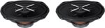 ADS QS-X694B Ζεύγος Ηχείων Αυτοκινήτου 6x9" 150W 4Ω Μαύρα