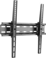 Βάση Τοίχου Brateck για TV έως 55" 35kg Max με Κλίση Μαύρη KL25-44T