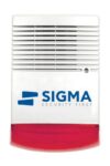 Sigma IBIS/R Σειρήνα Συναγερμού Εξωτερικού Χώρου 120dB με Flash Κόκκινου Χρώματος