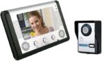 VDP-111S ΚΙΤ Θυροτηλεόρασης Μονοκατοικίας 480p με Έγχρωμη Οθόνη 7" Τεχνολογία 4 Καλωδίων