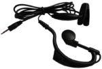 GA-BMIC Handsfree Mono για Cobra Walkie Talkie με Βύσμα 2.5mm Μαύρο