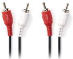 Καλώδιο 2x RCA Αρσενικά σε Αρσενικά 1.5m Μαύρο CR-115