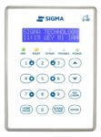 Sigma Aeolus KP RFID Πληκτρολόγιο Αφής Συναγερμού με Οθόνη LCD, Αναγνώστη RFID και Φωτιζόμενα Πλήκτρα Λευκό