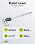 Goobay Ψηφιακό Παχύμετρο 300mm με Ανάλυση 0.01mm & Οθόνη LCD 77139 - Image 3