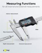 Goobay Ψηφιακό Παχύμετρο 300mm με Ανάλυση 0.01mm & Οθόνη LCD 77139 - Image 4