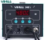 Yihua YH-948-I Σταθμός ESD Safe Ψηφιακός Κόλλησης 90W 200÷480°C & Αποκόλλησης 100÷450°C - Image 2
