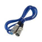 Καλώδιο XLR Balanced Αρσενικό σε Θηλυκό 3m Μπλε CR-145/3