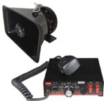 Σετ Πλαστικής Κόρνας 100W 8Ω 116dB & Ενισχυτή με Αποσπώμενο Μικρόφωνο, 6 Ηχητικούς Τόνους ULS-100