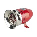 Μηχανική Σειρήνα Εξωτερικού Χώρου 12VDC 116dB IP44 Μεταλλική Φ140x200mm MS-390/12