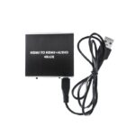 HDMI Audio Extractor 4K 30Hz με Έξοδο Ήχου 3.5mm & Toslink Μαύρο Realsafe CVT-578