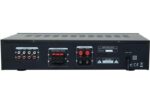 React AV-1300 /S Ενισχυτής Ήχου Karaoke Stereo με 5 Εξόδους Ηχείων 2x80W 8Ω Ασημί - Image 2