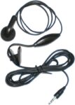 GA-EBM2 Handsfree Mono για Cobra Walkie Talkie με Βύσμα 2.5mm Μαύρο