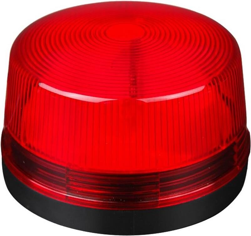 939519700-o1.jpg Φάρος Xenon 6/9/12VDC Κόκκινος Strobe Εφέ Φ50x43mm Realsafe SL-079R - Image 1