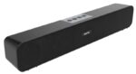 E-3529 Φορητό Επαναφορτιζόμενο Ηχείο Bluetooth 2x3W με FM/microSD/USB/AUX Μαύρο 38x6.5x5.5mm