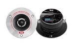 Μεγάφωνο Tweeter 1" Φ99x48x40mm 120W 4Ω Ασημί Tele CTP-107