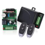 YET-401PC KIT Τηλεχειρισμού Εσωτερικού Χώρου 12/24V 433MHz N.O/N.C με 1 Εντολή Σταθερού Κωδικού & 2 Τηλεχειριστήρια